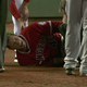 Illustration for article titled Garrett Richards Collapses At First Base With Apparent Leg Injury